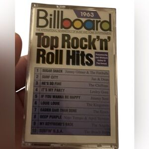 Billboard 1963 Top Rock'n' Roll Hits Cassette